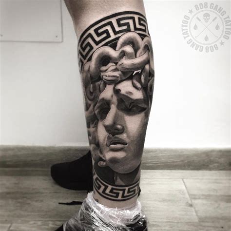 versace logo tattoo|medusa tattoo ideas for females.